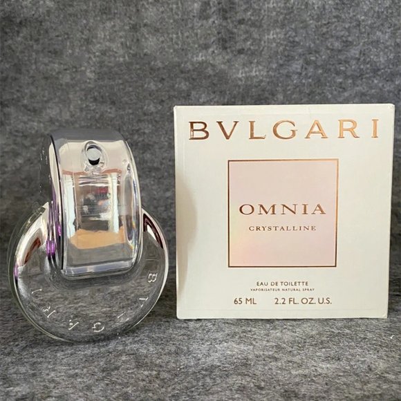 Bvlgari Omnia Crystalline Eau De Toilette Perfume for Women 2.2 oz 65ml - Picture 3 of 3